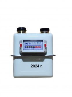 Счетчик газа СГД-G4ТК с термокорректором (вход газа левый, 110мм, резьба 1 1/4") г. Орёл 2024 год выпуска Сызрань